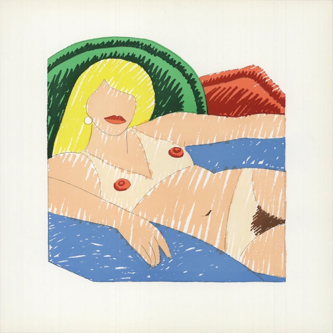 TOM WESSELMANN : Shiny Nude : Archival Art Print