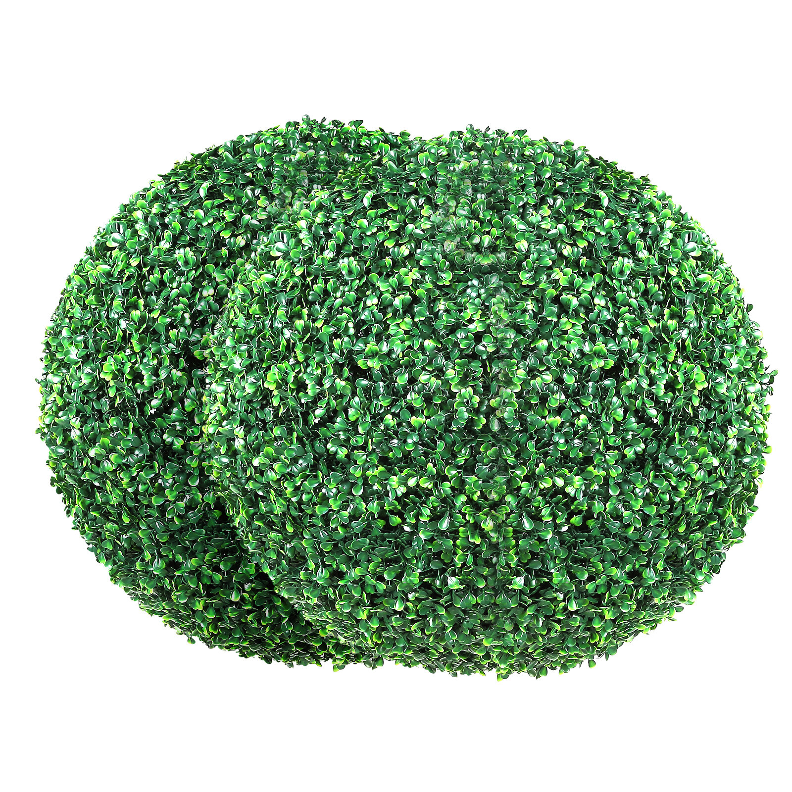 2pcs 20&Prime; Artificial Topiary Greenery Balls Plants Outdoor Indoor Home Décor Fake