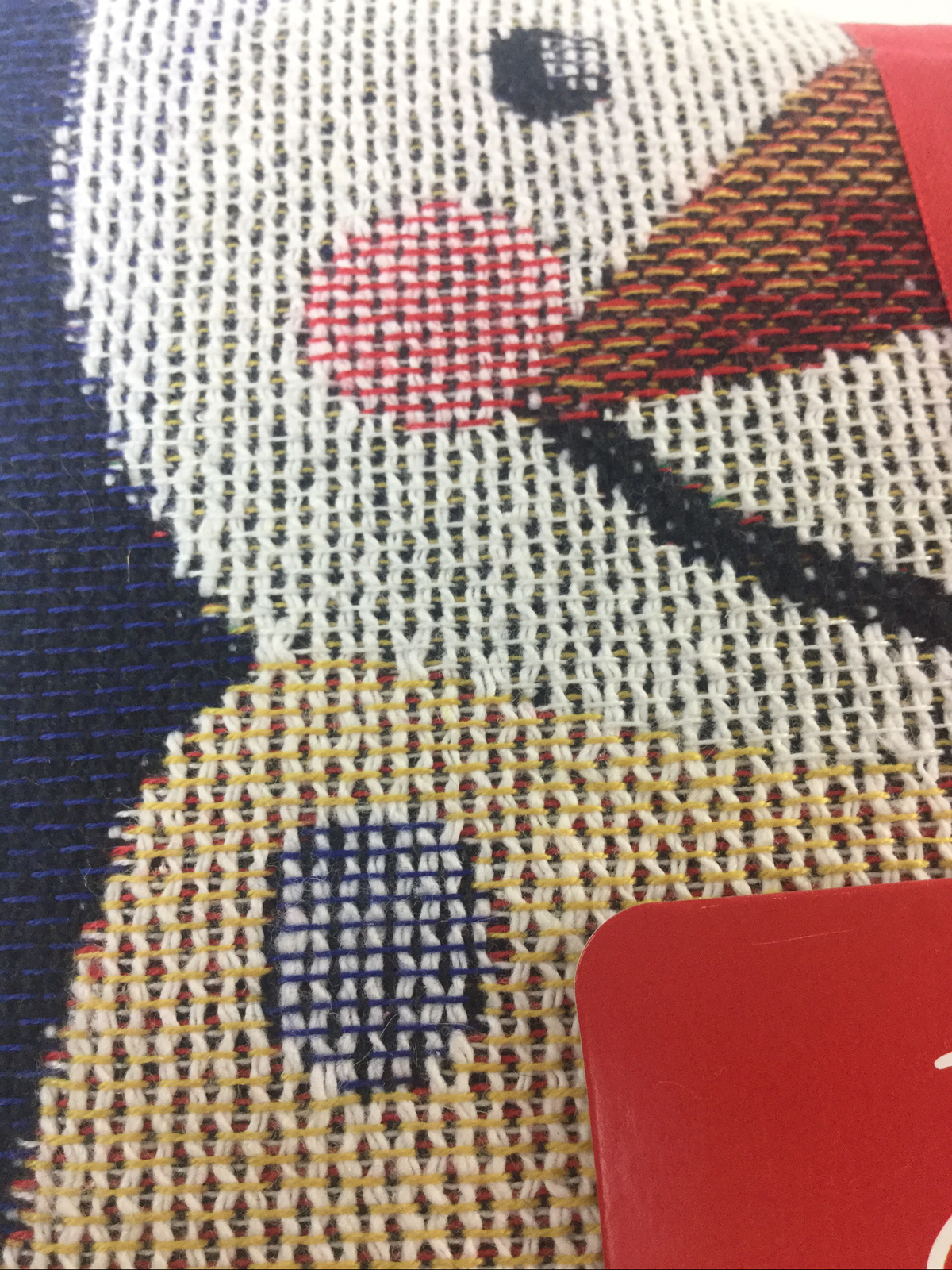 Cotton/Polyester Woven Blanket Throw Winter Scene Snowmen 50”x60” NWTS