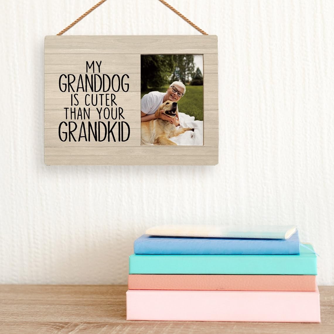 Dog Grandparents Picture Frame, Dog Grandma Photo Frame, Christmas Granddog L…