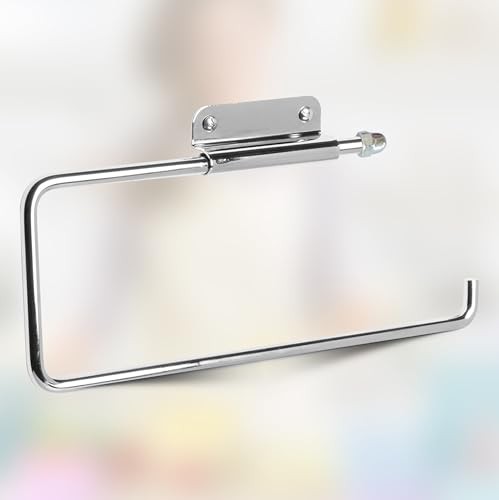 ARSUK Stainless Steel Paper Towel Holder – Wall Mounted or Under Chrome