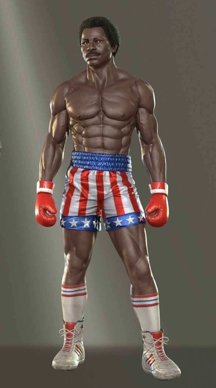 Apollo Creed Rocky Movies Sticker Decal Laptop Wall Mirror Cup Tumblr