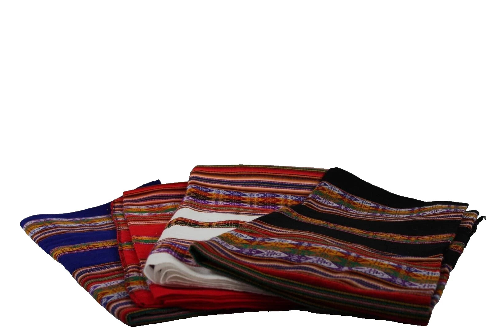Authentic Peruvian Aguayo Blanket – Handwoven Andean Textile