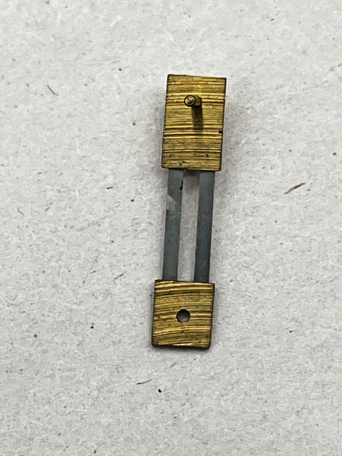 NOS CLOCK SUSPENSION SPRING #28, French, 23mm / 5mm.