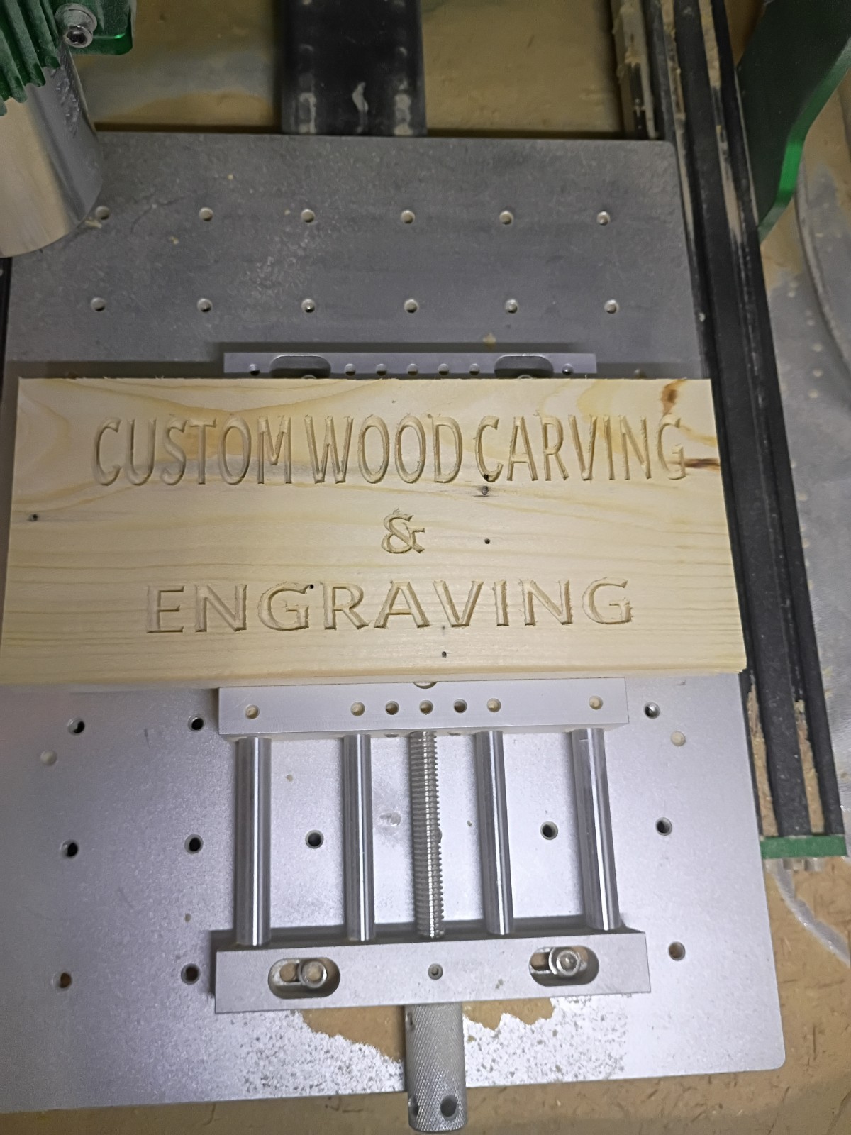 Custom Wood Engraved Handmade Rustic Rectangle Sign for Office or Any Room