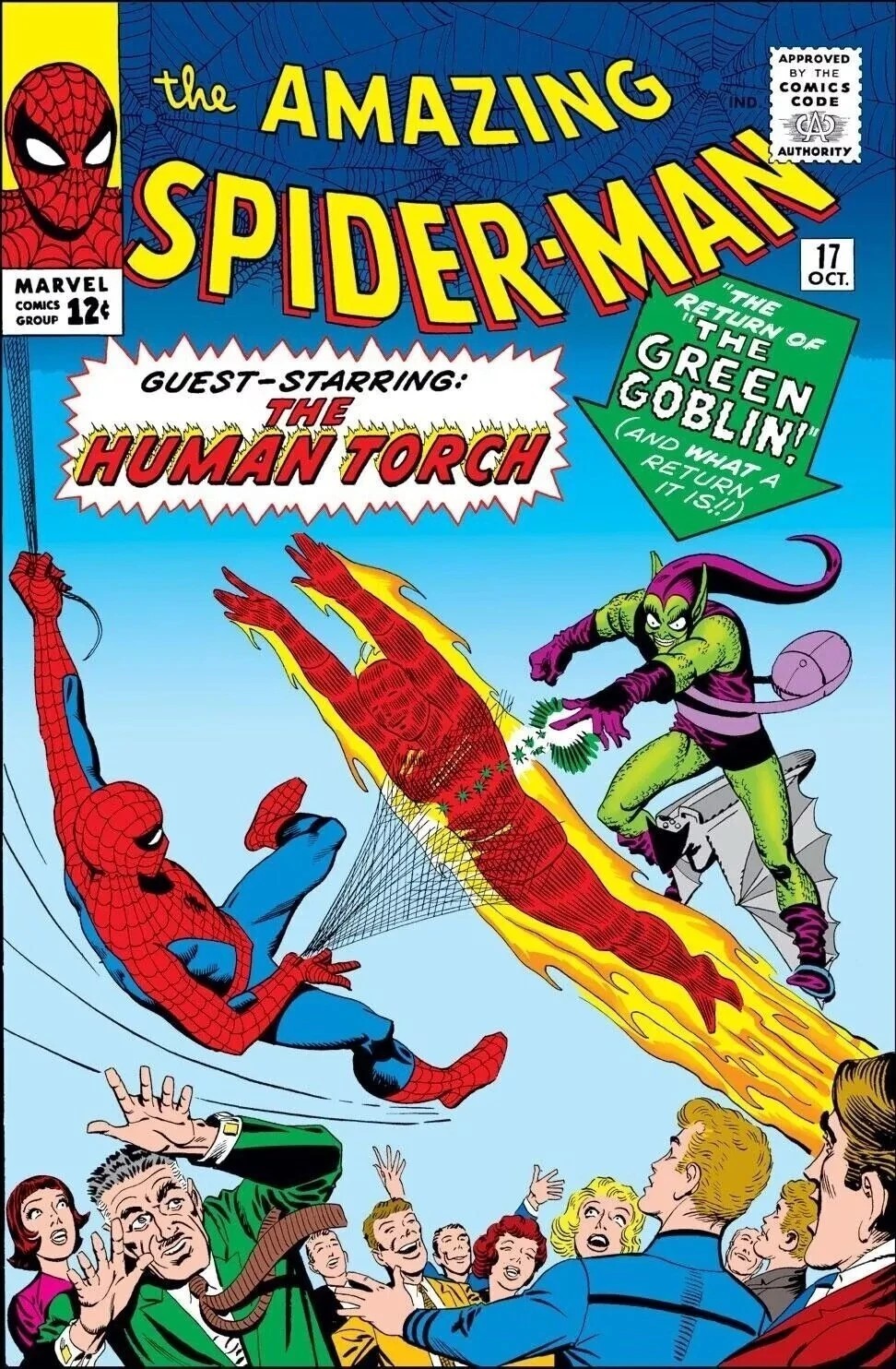 AMAZING SPIDER-MAN #17 COMIC BOOK COVER Poster print 11&Prime;x17&Prime; inches