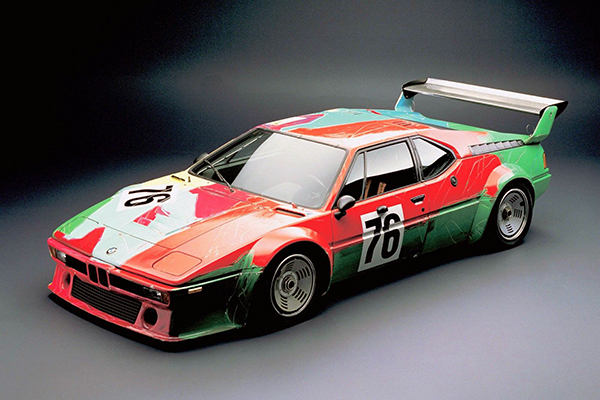 1979 BMW M1 Procar – Andy Warhol Art Car – Promotional Photo Poster