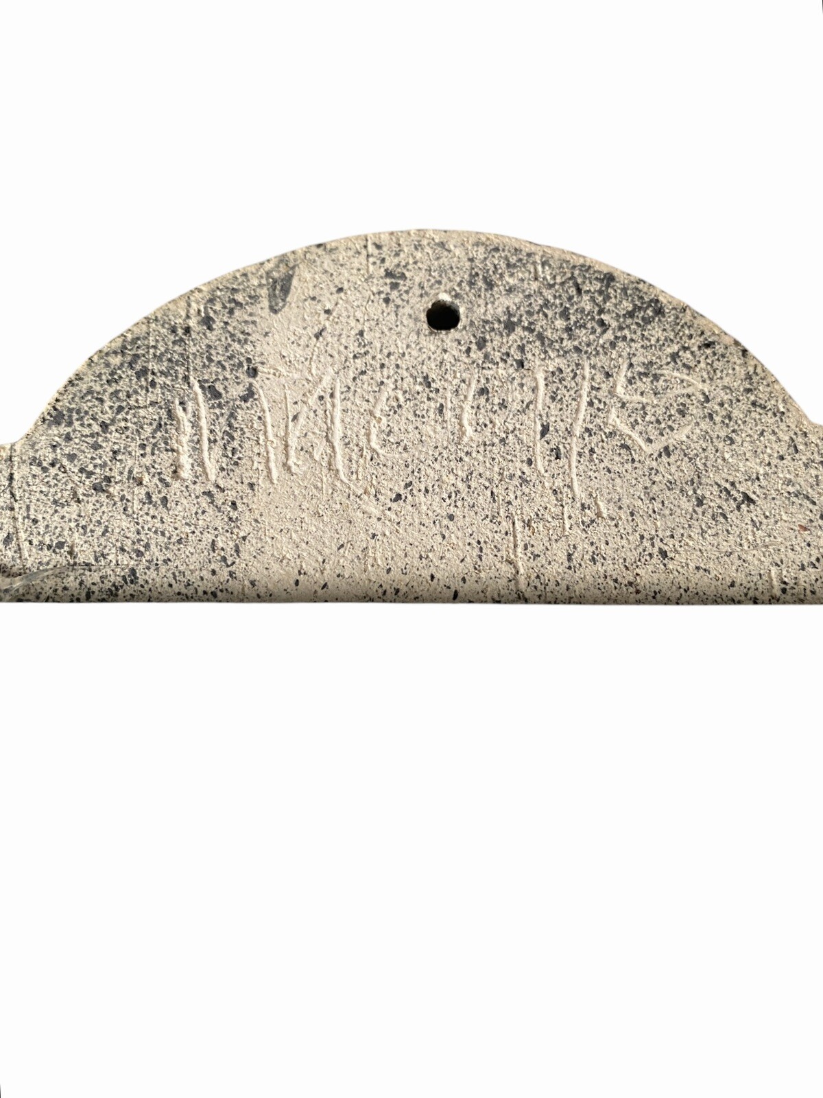 Unique Handmade Boho Wall Mirror Stone, Rainbow, Deer Stamped Wall Decor 9 7/8 T