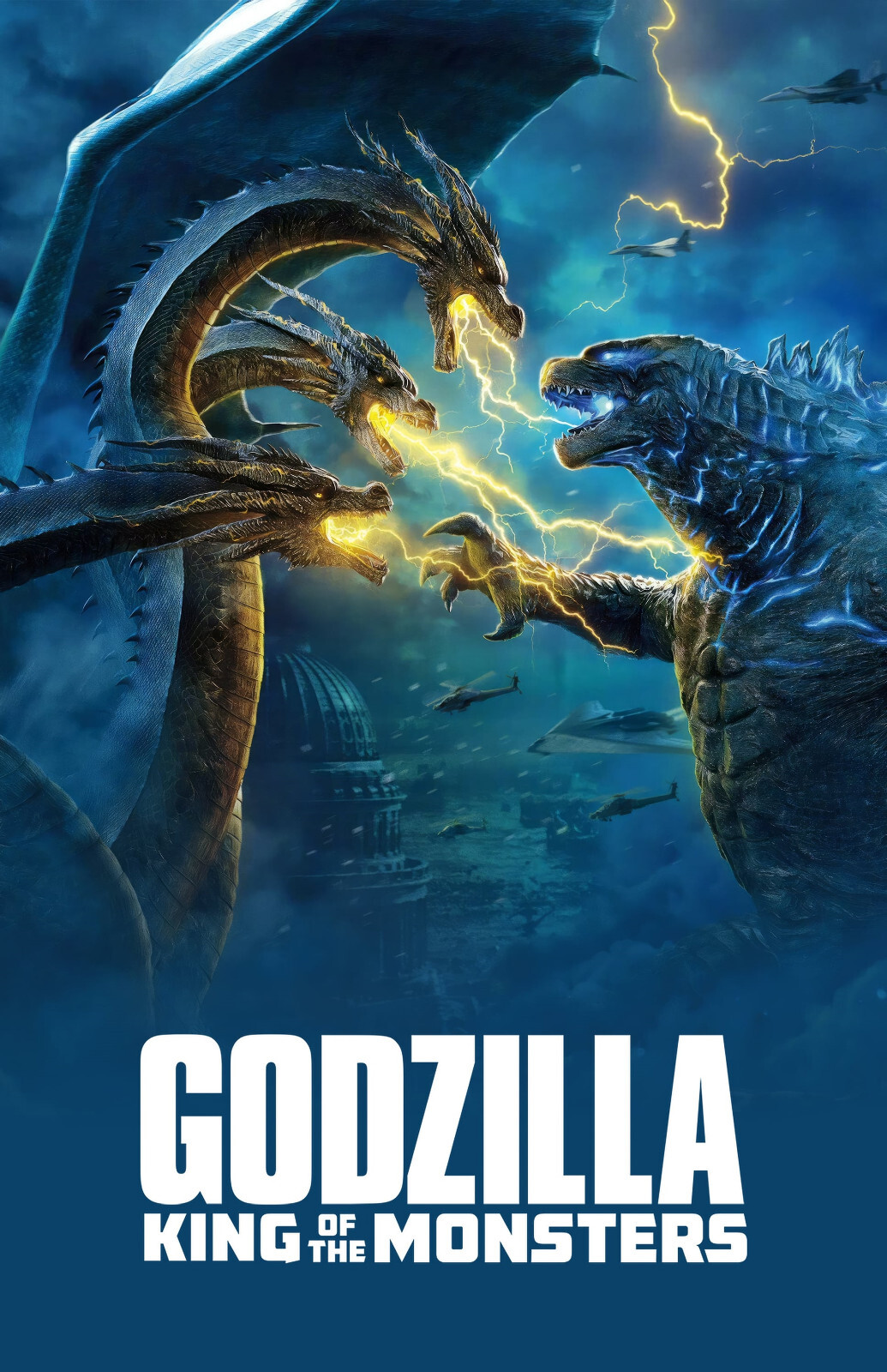 AA1658 Godzilla King of the Monsters Film 2019 Dragon Movie Poster 11×17