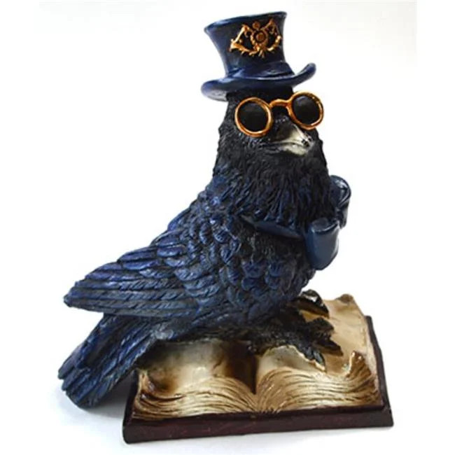 AzureGreen SR3482 4.75 in. Steampunk Raven