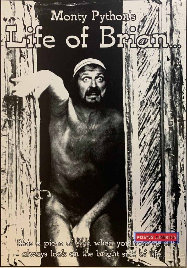 662866 Monty Python’s Life Of Brian Life Piece Of Sh*t Photo Wall Print Poster