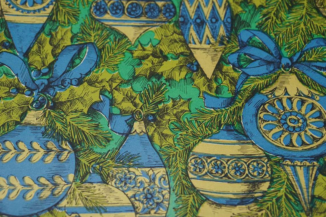 Vintage Assorted Gift Wrapping Paper Lot Mixed Designs Retro Holiday Birthday
