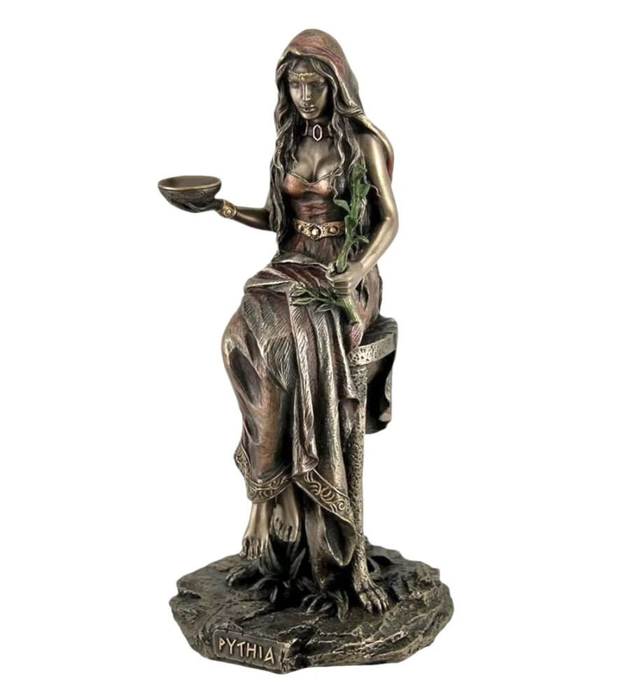 Pythia The Oracle of Delphi at The Temple of Apollo, 25cm / 10&Prime;