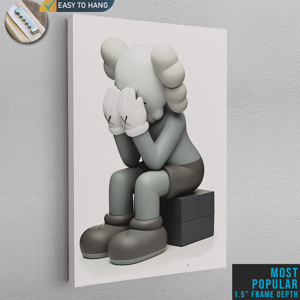 Cartoon Wall Art Hypebeast Canvas Print Ready To Hang Pop Art Poster Unique Gift
