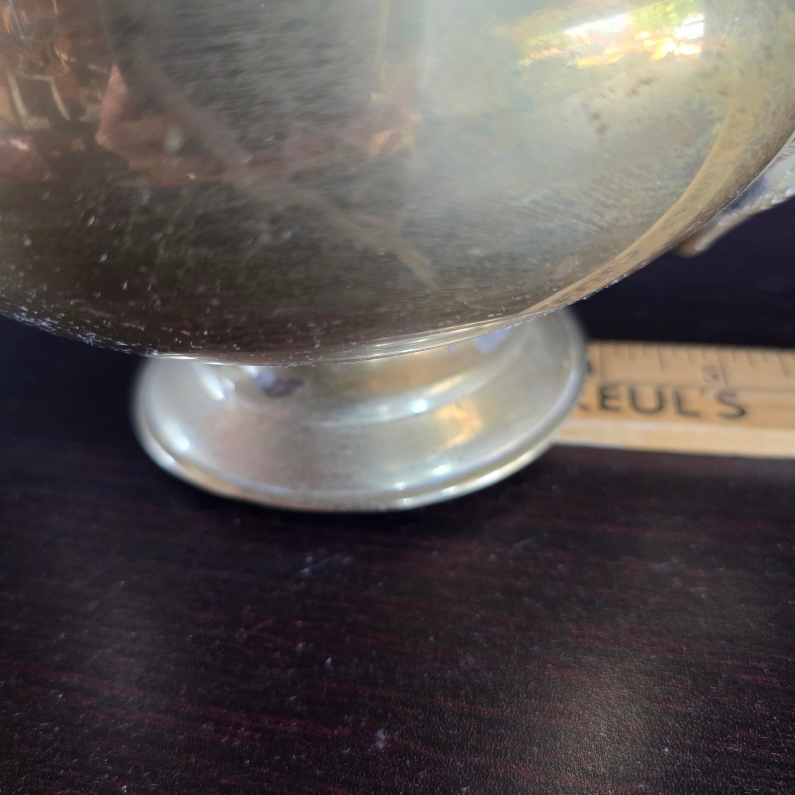 Vintage Solid Brass Peacock Bird Decor Double Handle Bowl