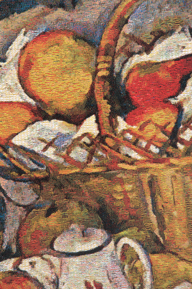 Cezanne Basquet on Table Belgian Tapestry Wall Hanging