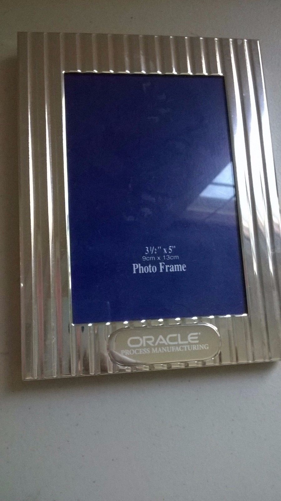 Oracle Mirror Picture Frame – 6” x 5” Holds Picture – 3.5” x 5” Tabletop