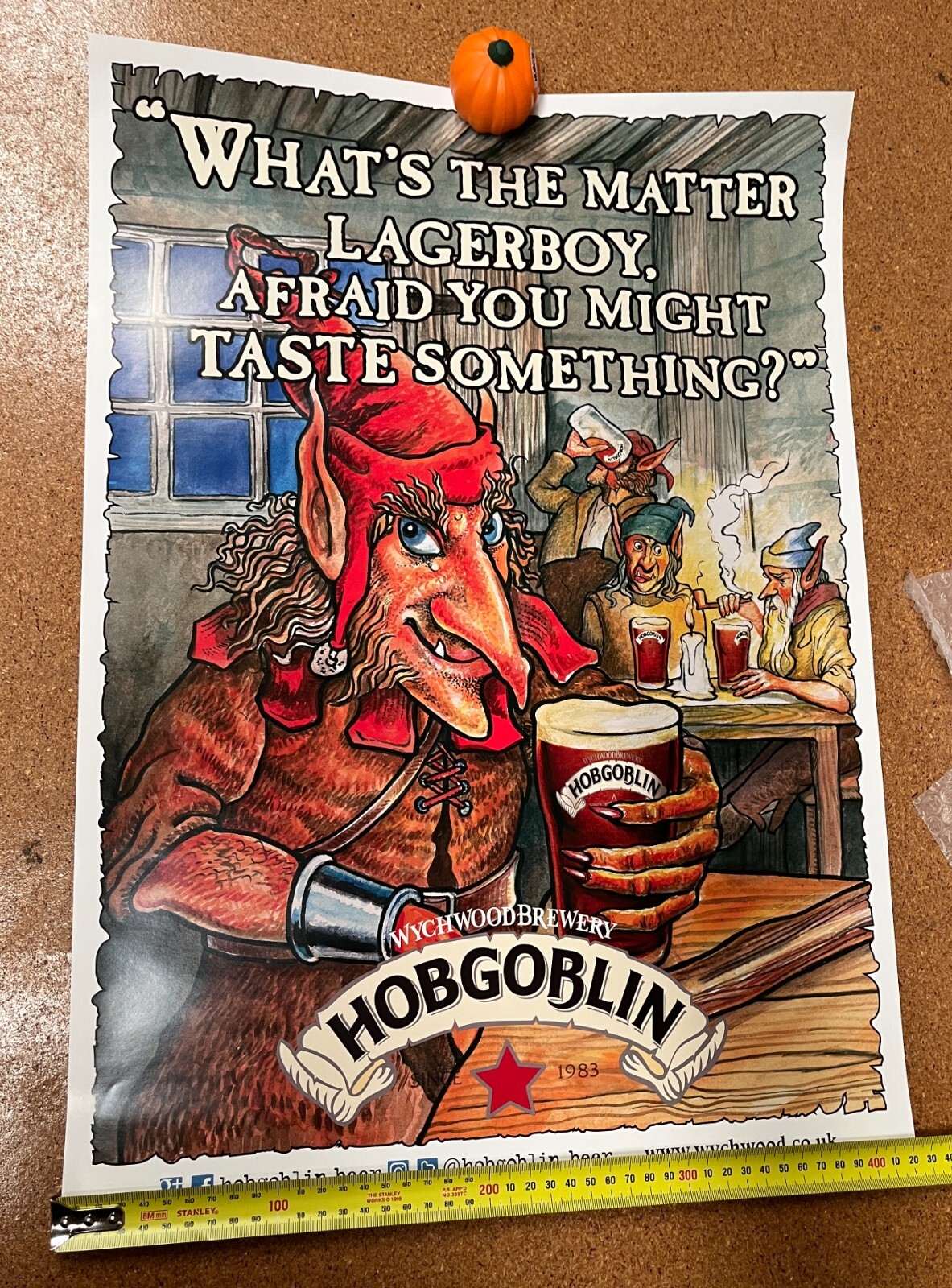 Hobgoblin Beer Lager Poster