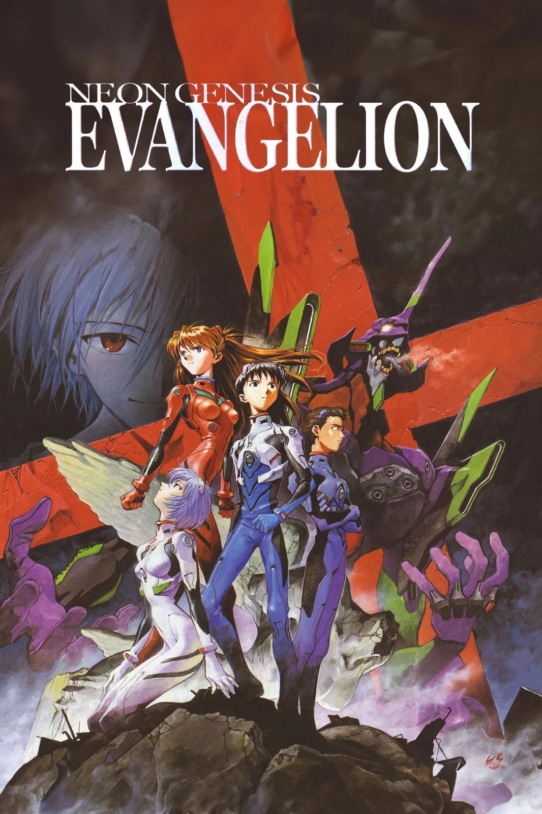 Neon Genesis Evangelion Anime Poster print 11&Prime;x17&Prime; HOME DECOR