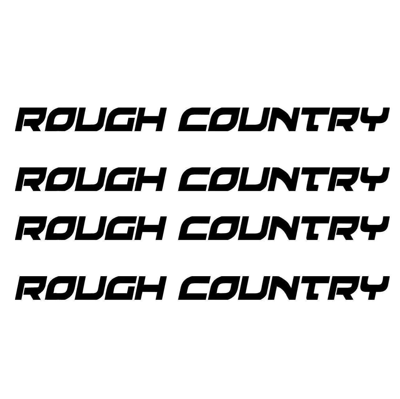 Rough Country Sticker Die Cut Vinyl Decal Offroad 4×4 Lift Winch RC Suspension