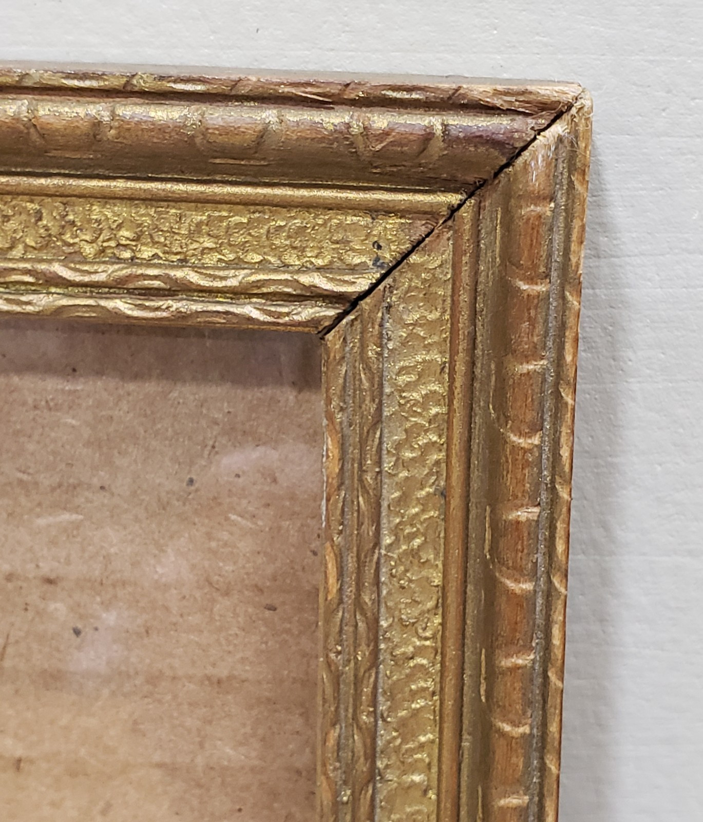Ornate Picture Frame 8×16 Gold Embossed Wood Traditional Classic Wall Decor