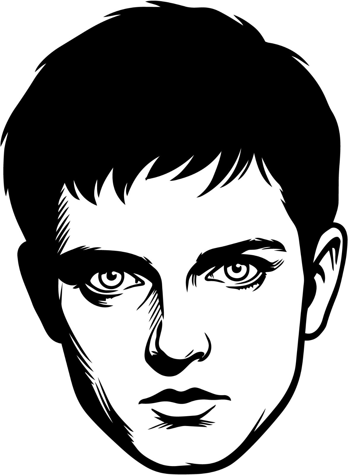 Ian Curtis vinyl decal sticker joy division goth post punk vocalist unknown