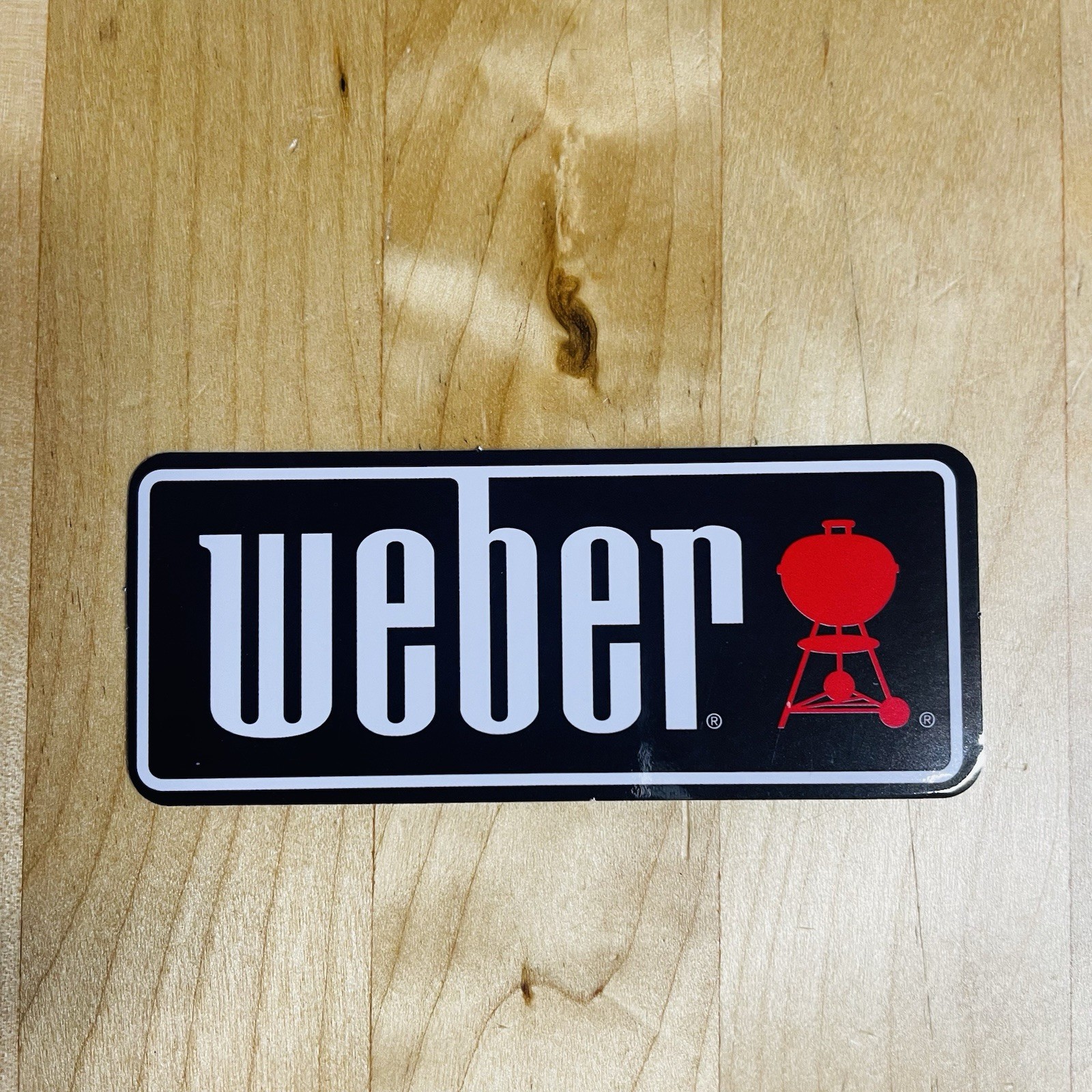 Weber Professional Grills BBQ Vinyl Sticker Barbecue Grilling Equipment 3&Prime; Decal