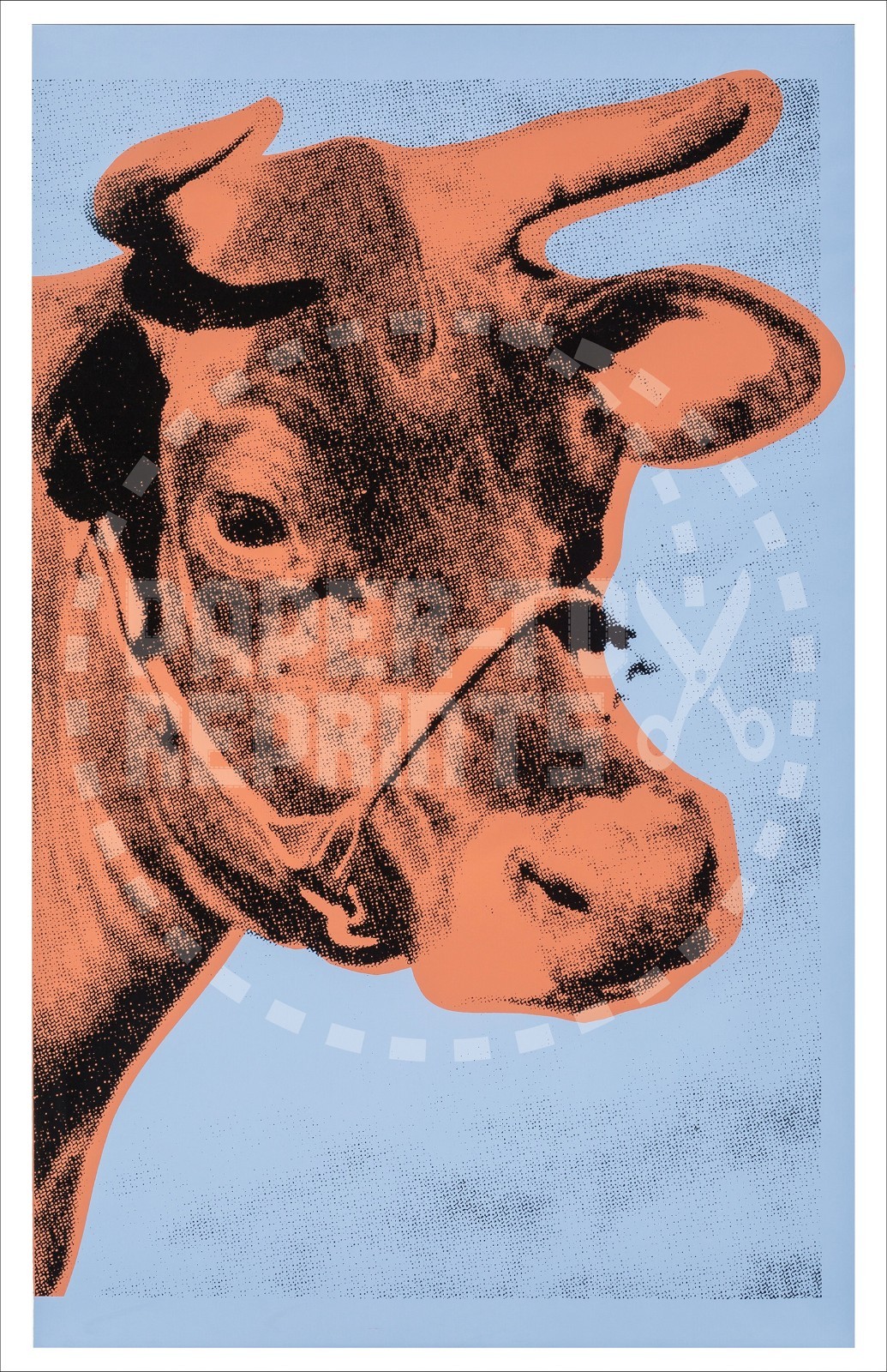 ANDY WARHOL – BROWN COW – REPRINT