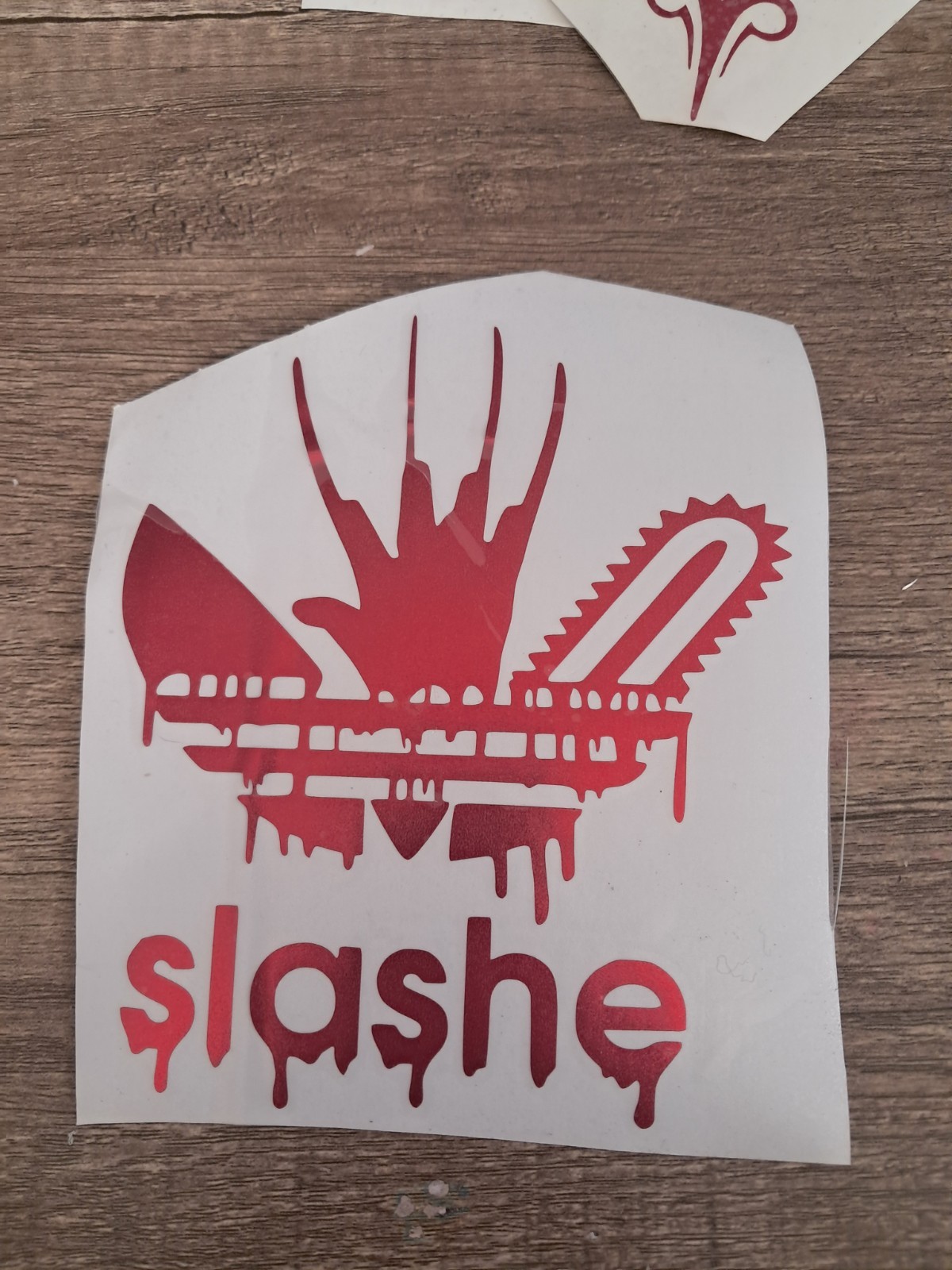 5&Prime;×6&Prime; Vinyl Decal Adidas Themed Horror Sticker Introducing Horror Film Slashers