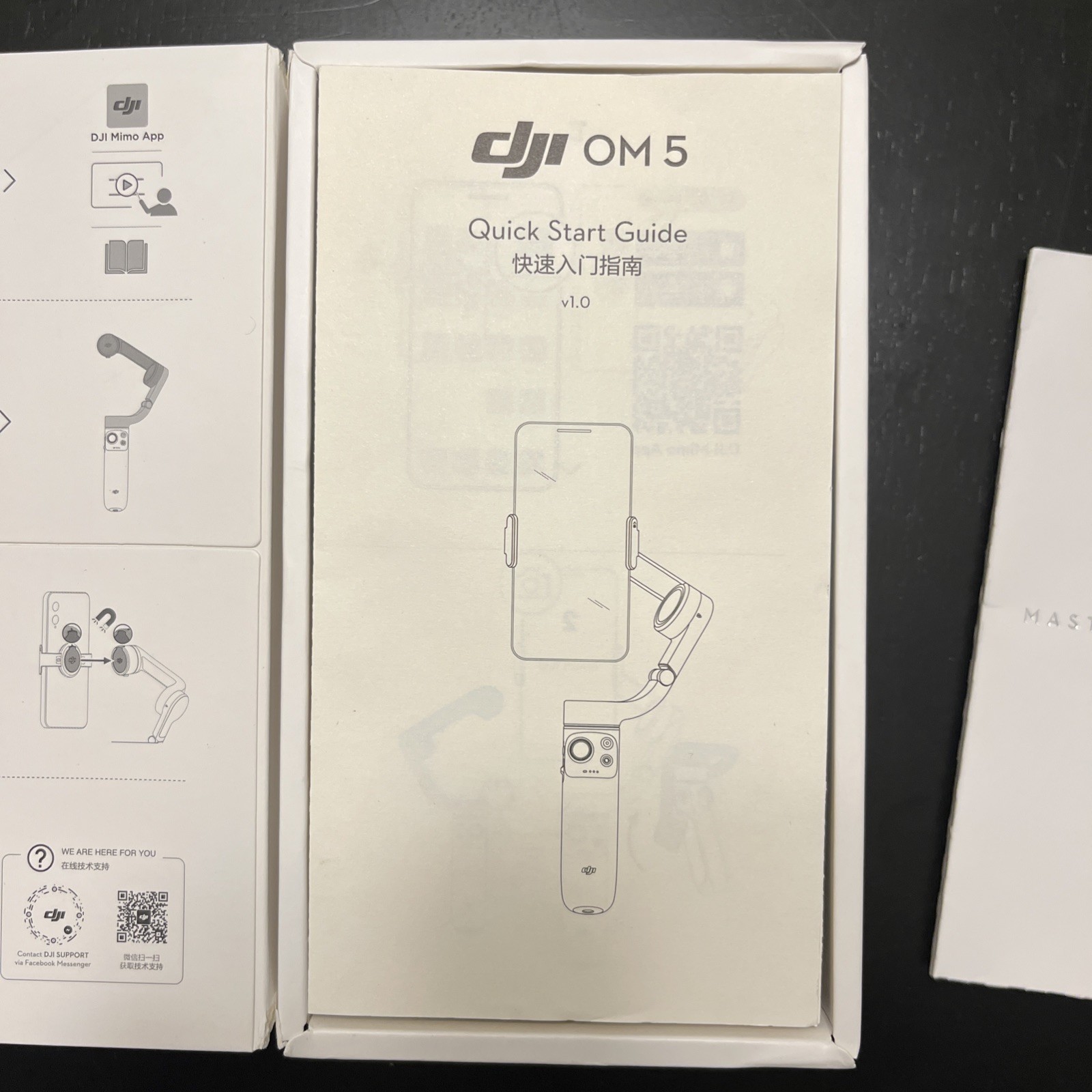 🔥DJI OM 5 Smartphone Gimbal Stabilizer 3-Axis Built-In Extension🔥New, Open box