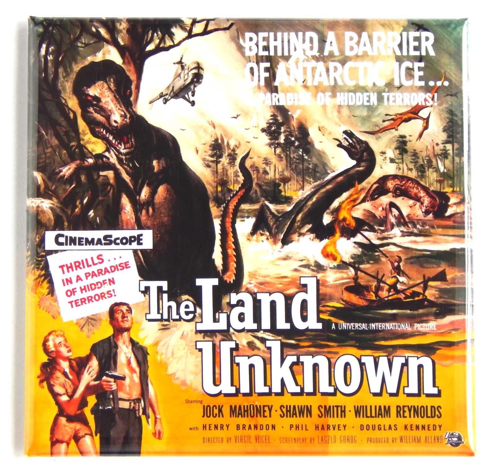 The Land Unknown FRIDGE MAGNET movie poster « style S »