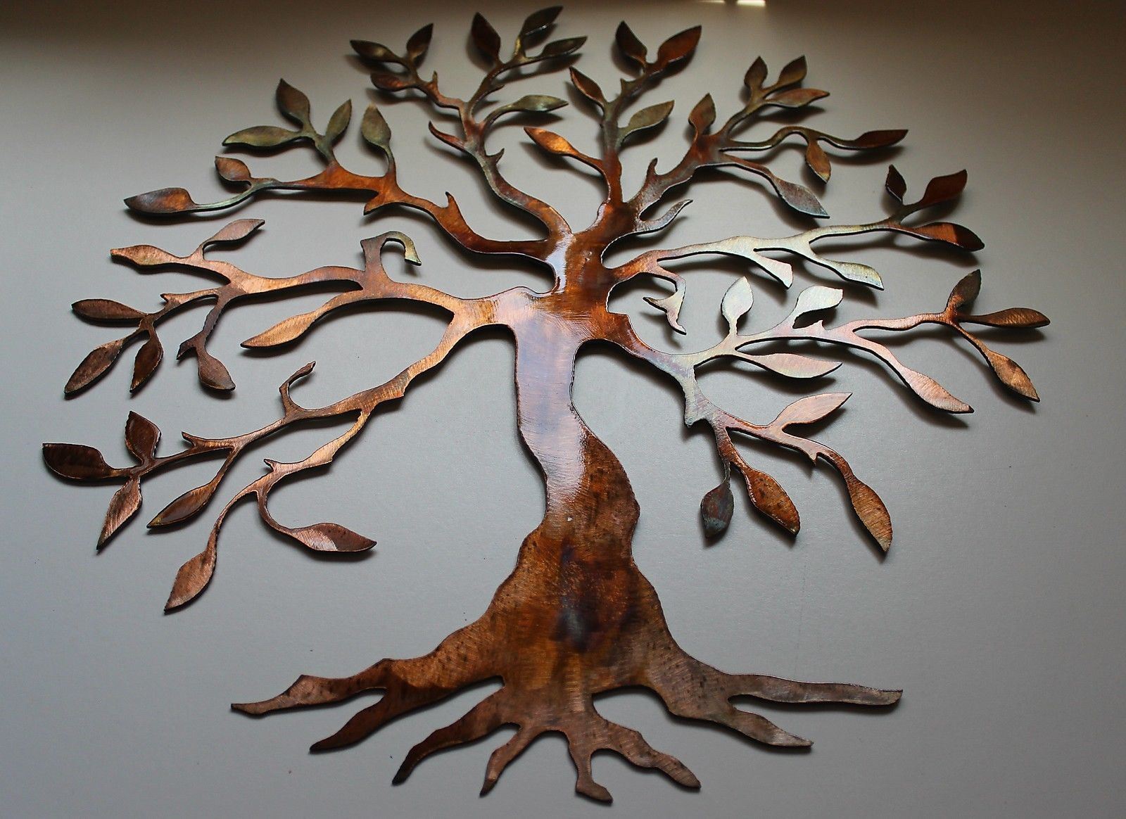 Olive Tree of Life – Metal Wall Art – Copper 36&Prime;