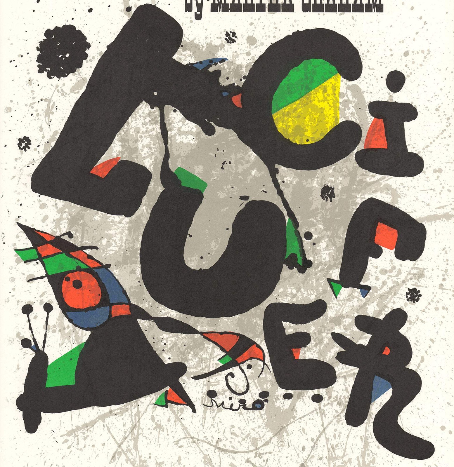 JOAN MIRO Lucifer, 1975