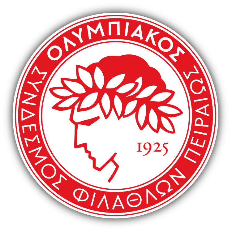Olympiacos FC Greece Soccer Football Car Bumper Sticker Decal 5 » x 5 »