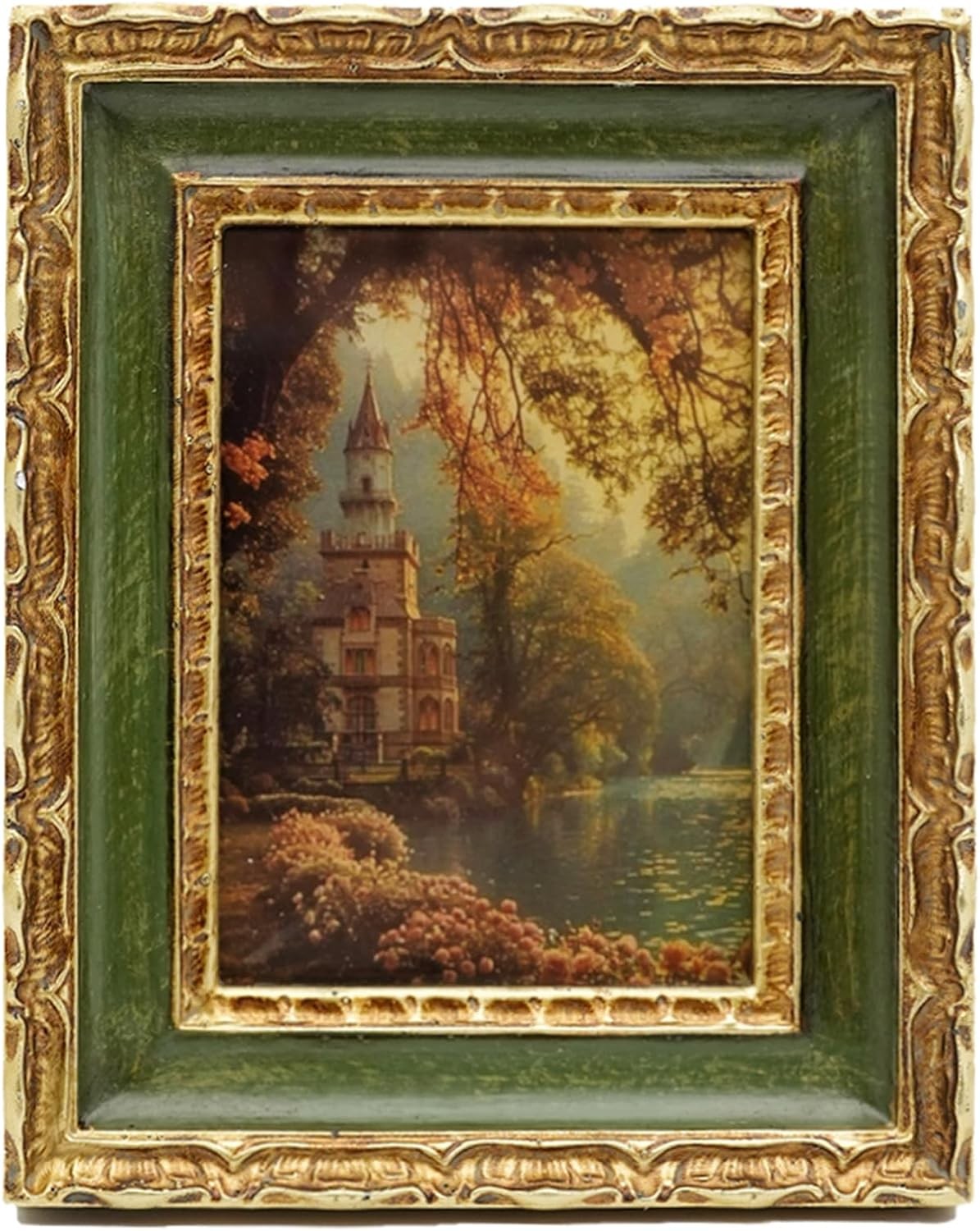Small Vintage Picture Frames 2.5 X 3.5 – Mini Ornate Wallet Size Frame, 2.5 X 3.
