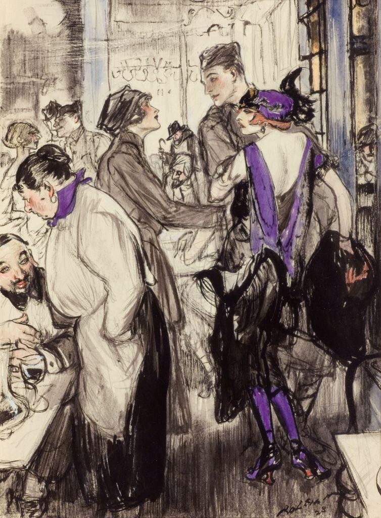 New Wine : Henry Patrick Raleigh : 1923 : Art Print