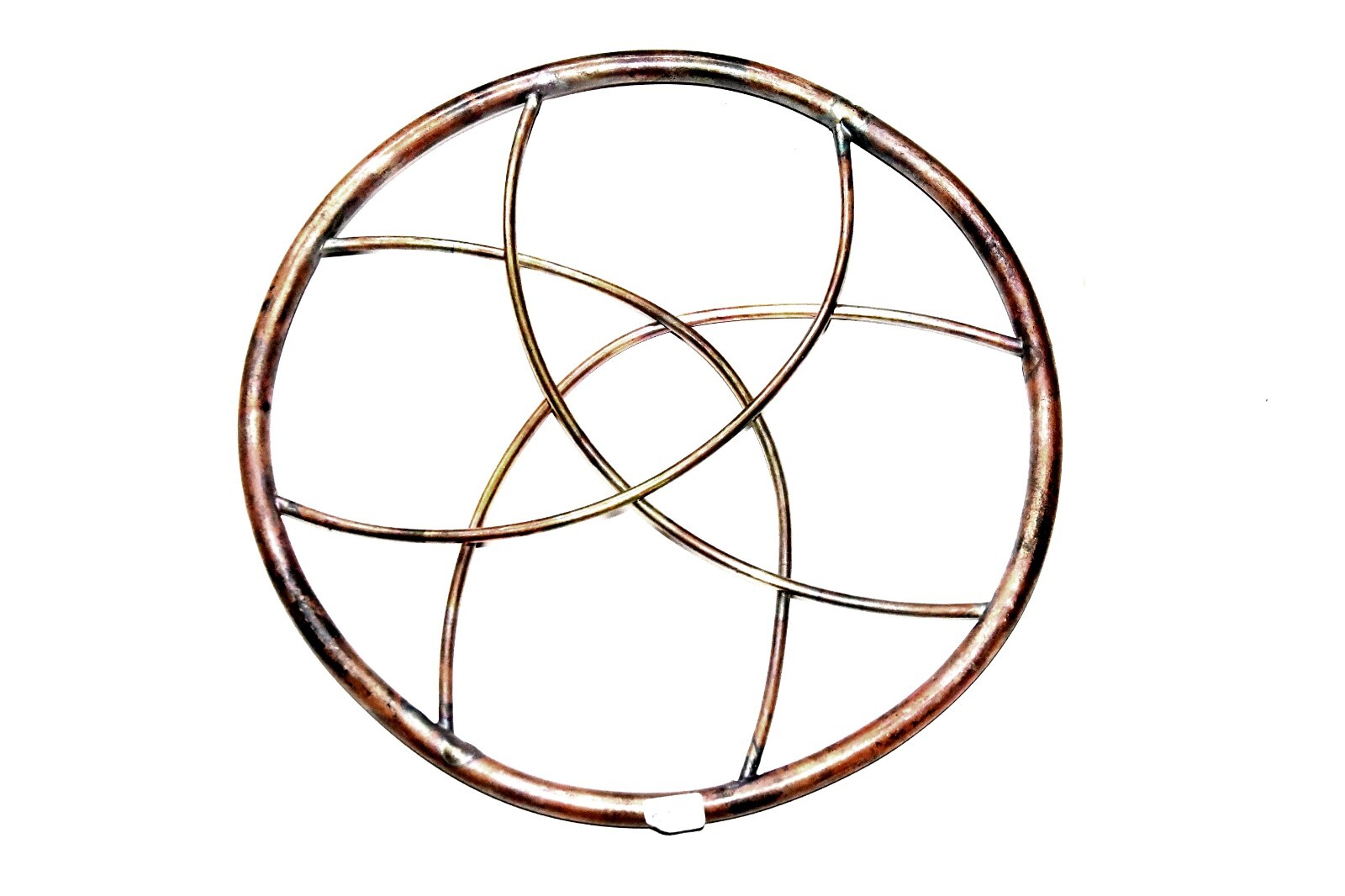 COPPER TUBING WALL HANGING ART SIZE 9&Prime; DIAMETER