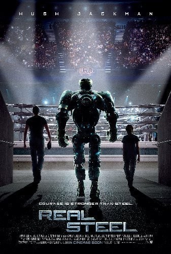 TPD Images Real Steel Movie Mini Poster 11×17 Master 17&Prime;L x 11&Prime;W, Multicolor