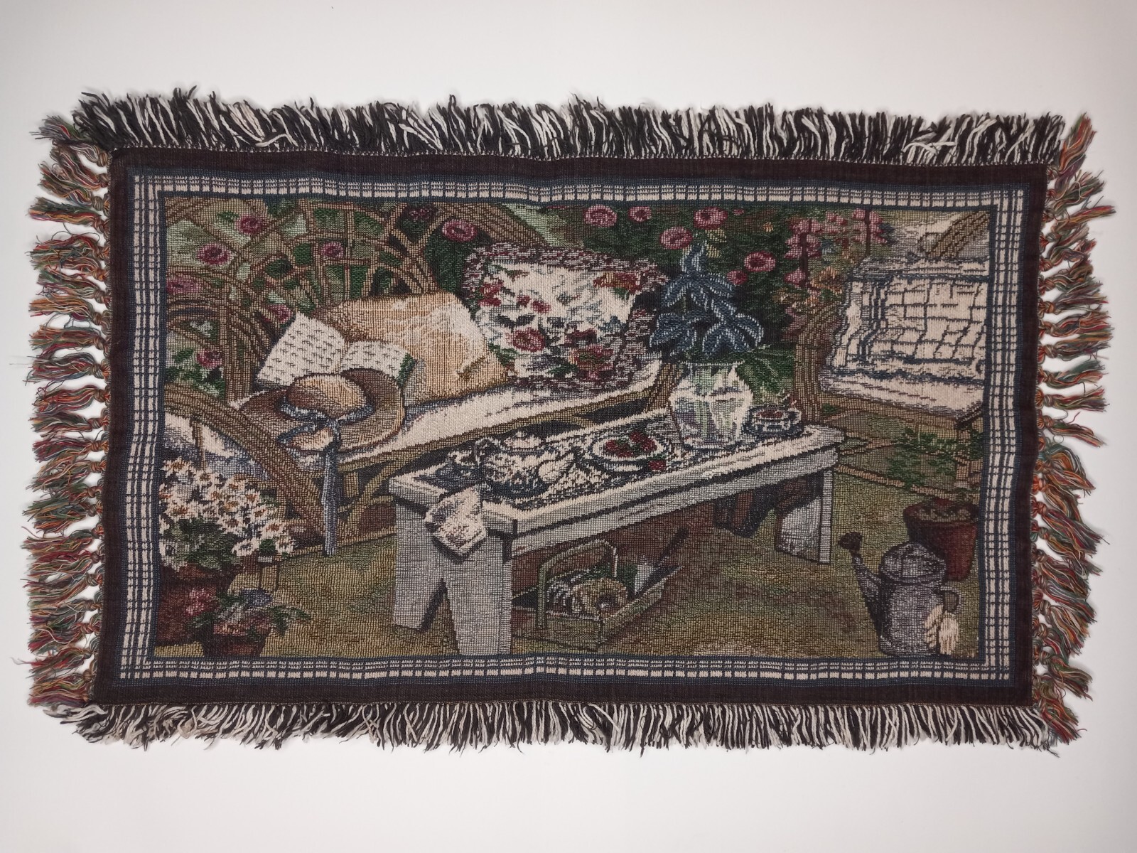 Living Room Tapestry Throw Double Weave 20&Prime;x32&Prime; Unknown Artist
