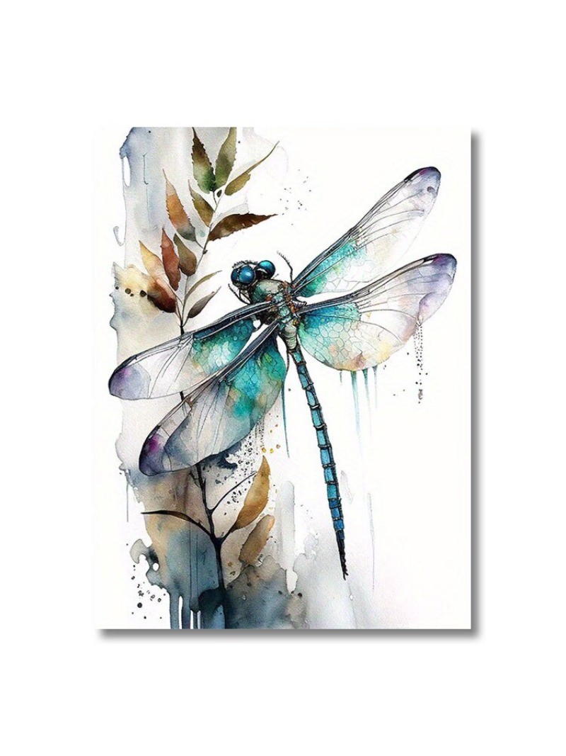 Abstract Dragonfly Canvas Painting Canvas Wall Art Home Decor Prints Art Posters
