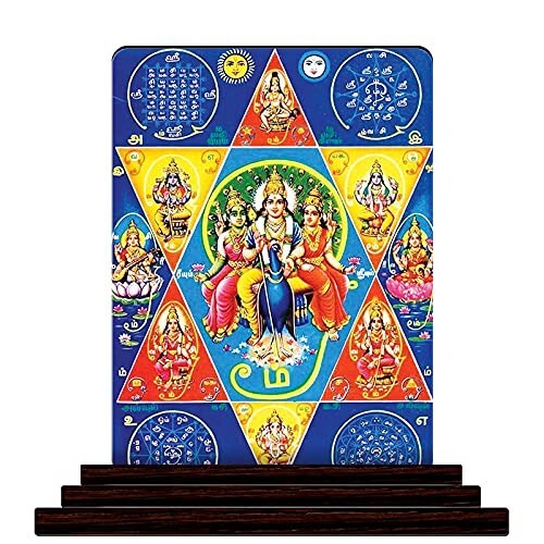 Printed Wooden Lord Murugan Idol Decorative Showpiece For Home Table Decor