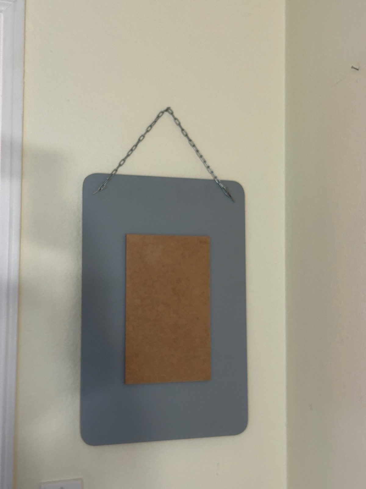Decorative wall mirror Duvel Belgian Beer branded with chain bar mirror