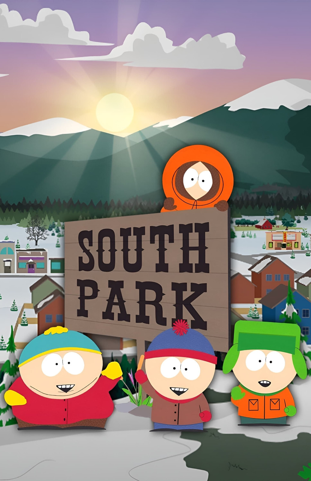 AA3915 South Park Show By Trey Parker 1997 Actors Movie Poster 11×17