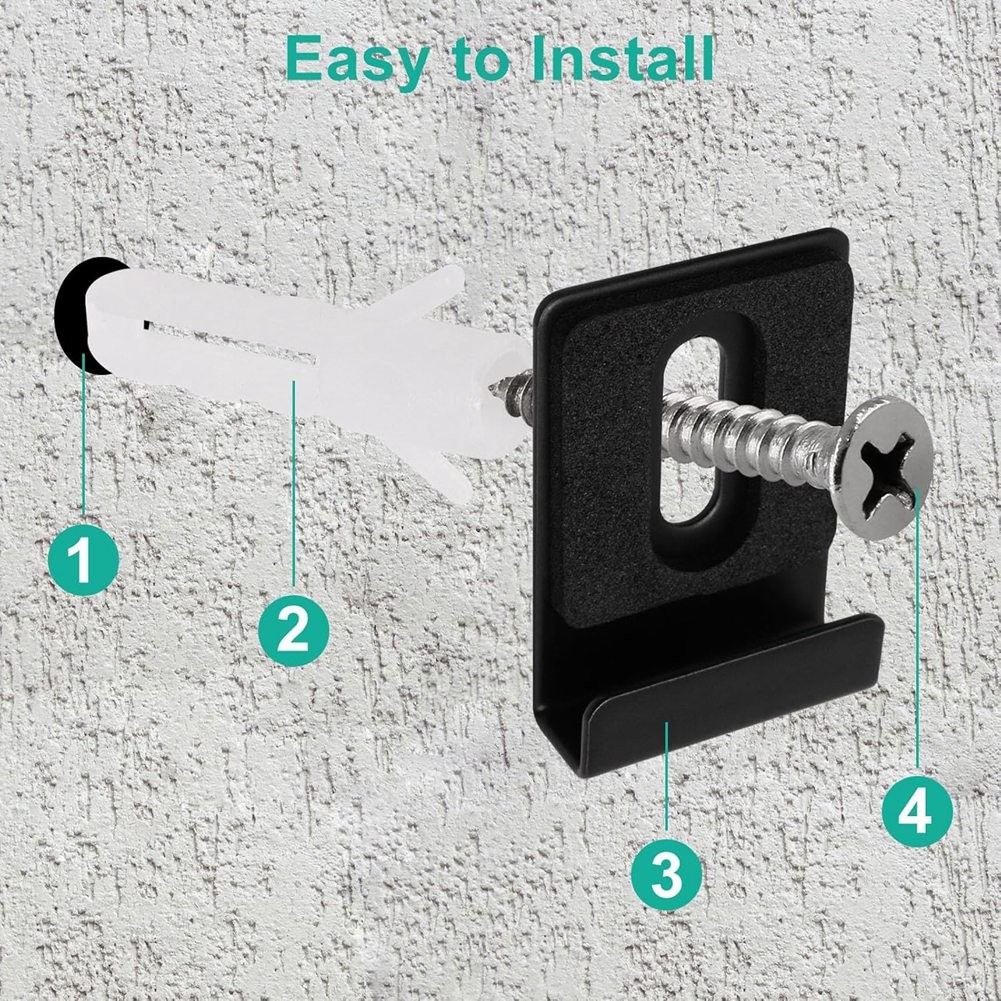 10pcs Heavy Duty Hanging Kit, Heavy Mounting Hardware Clips for Wall9081