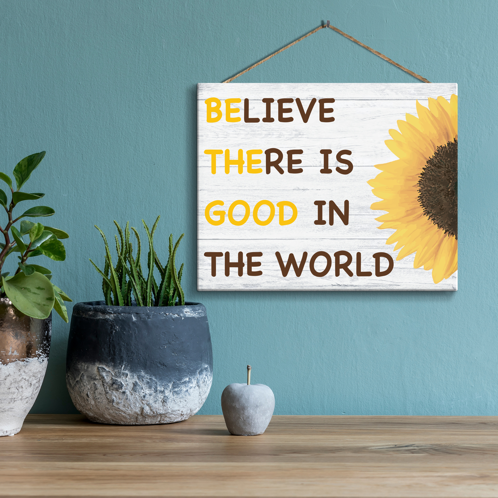 JennyGems Inspirational Gifts, Believe There Is Good in the World, Be the Good