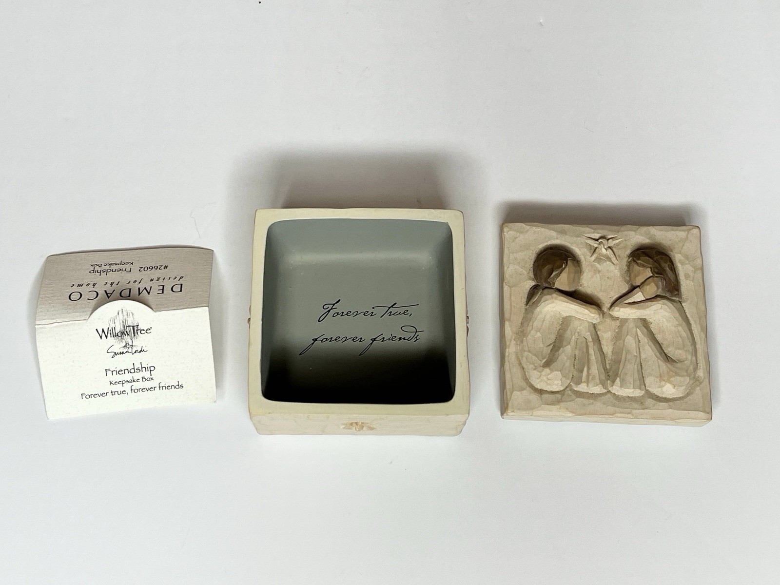 Willow Tree Friendship Keepsake Box Susan Lordi Forever Friends Trinket Box Gift