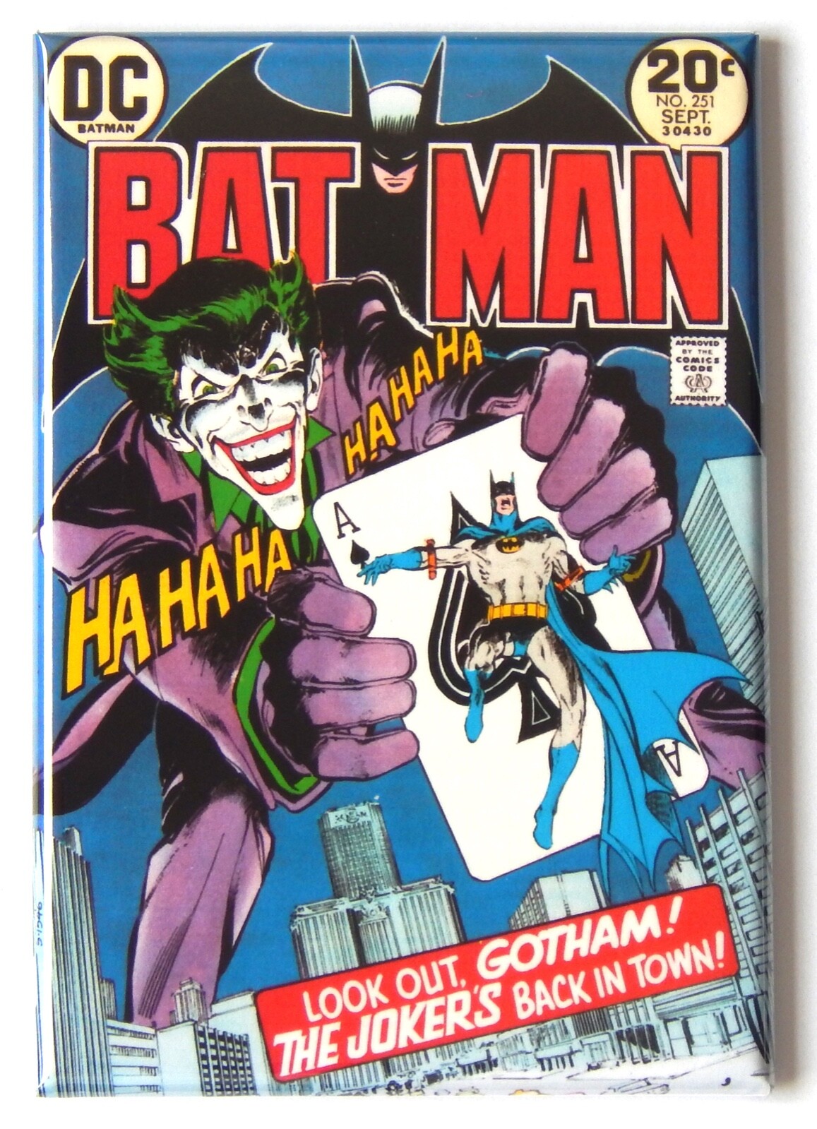Batman #251 FRIDGE MAGNET comic book