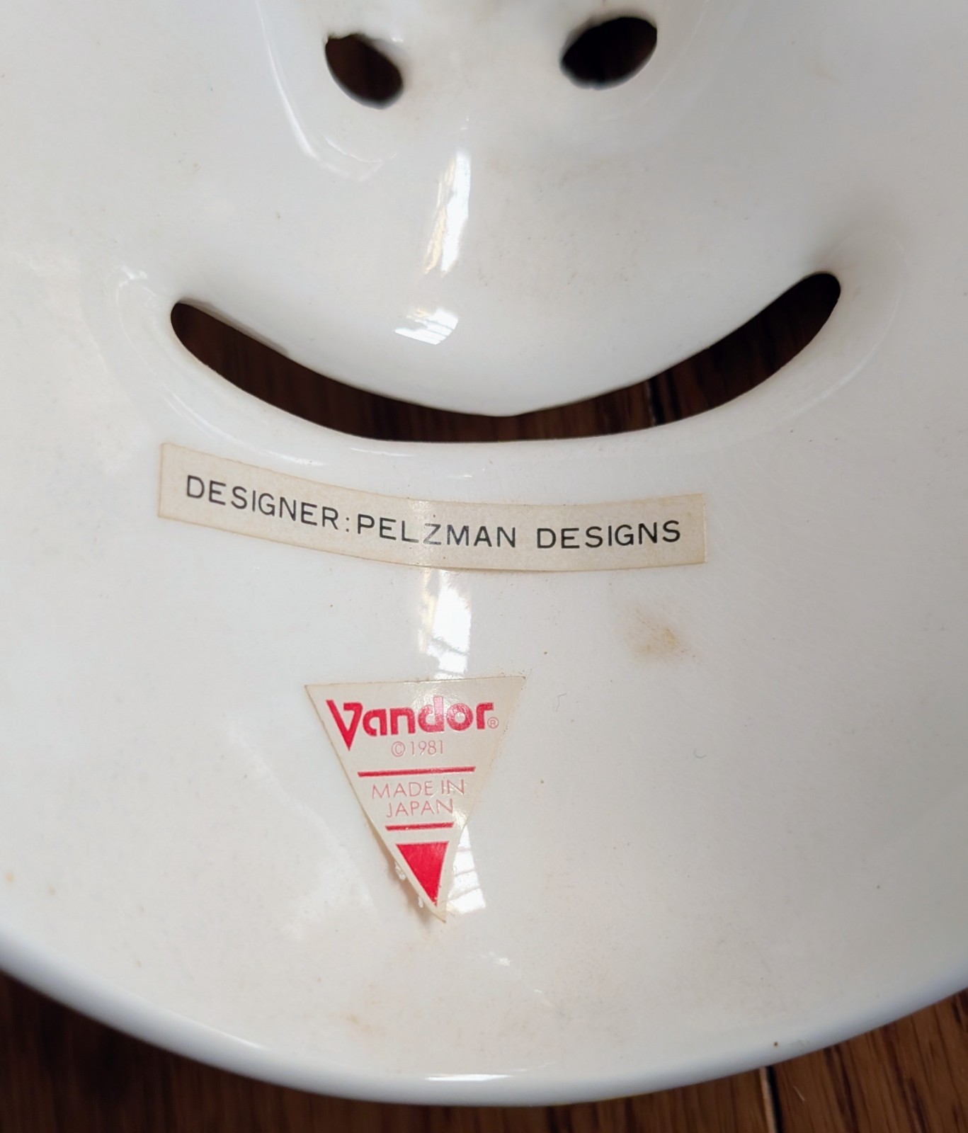Ceramic Mask Wall Decor
