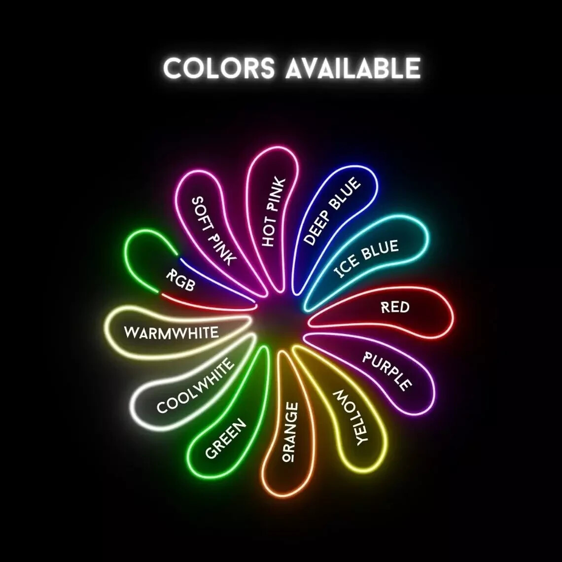 Personalized Custom Neon Sign – LED Light for Wedding, Bar, or Man Cave Decor