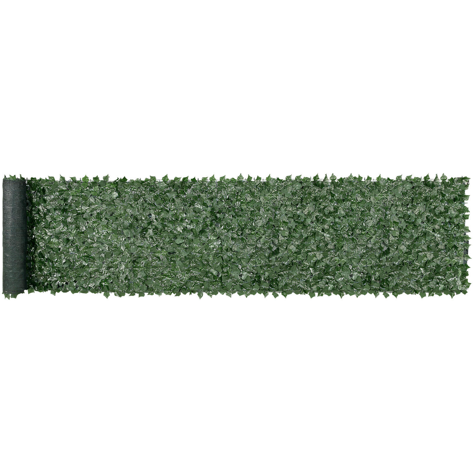 VEVOR 39×198&Prime; Artificial Faux Ivy Leaf Privacy Fence Screen w/Mesh Cloth Backing